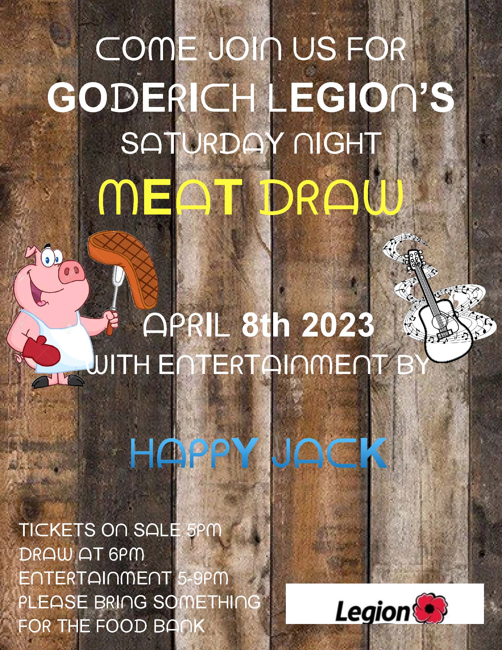 Meat Draw – April 8, 2023