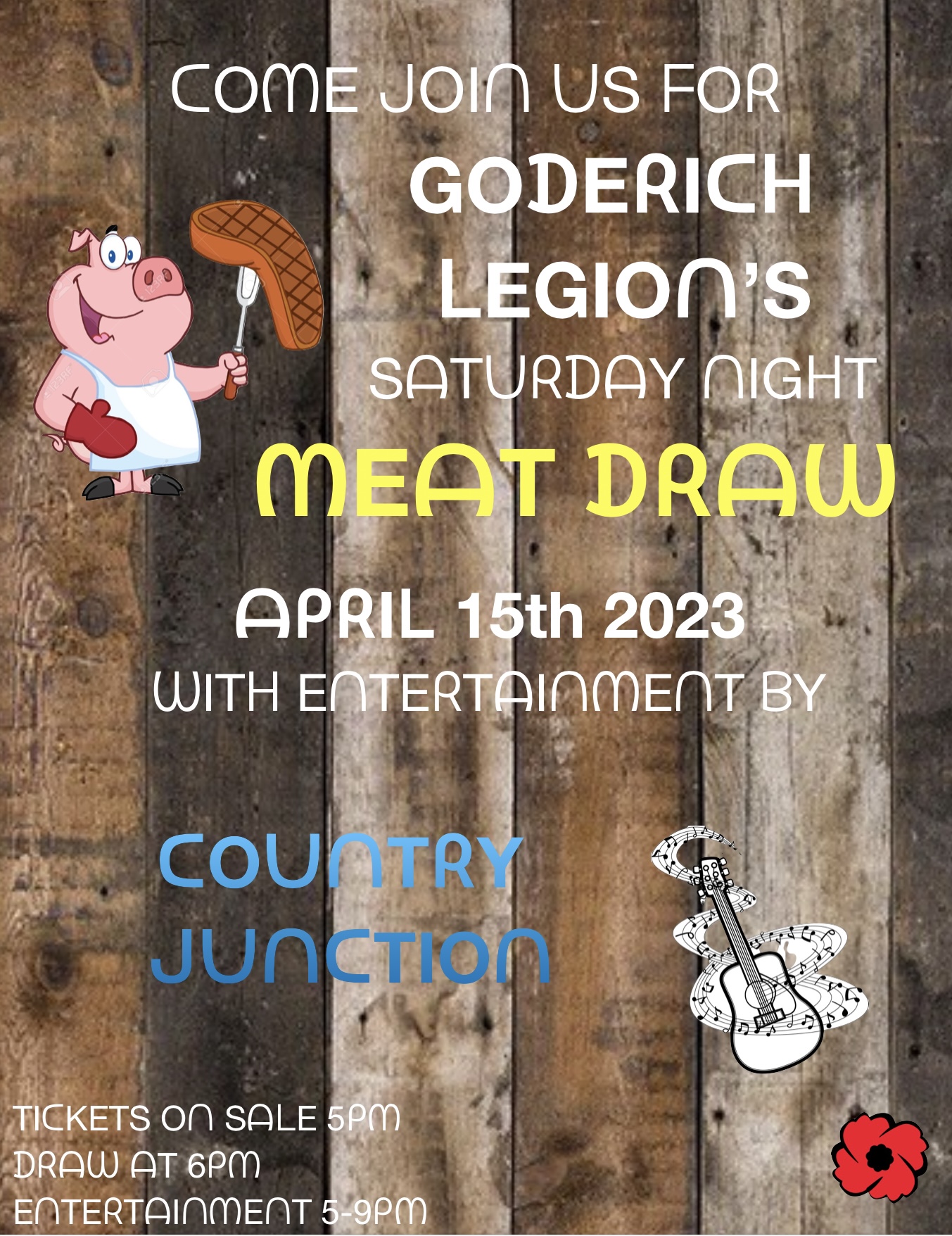 Meat Draw – April 15, 2023