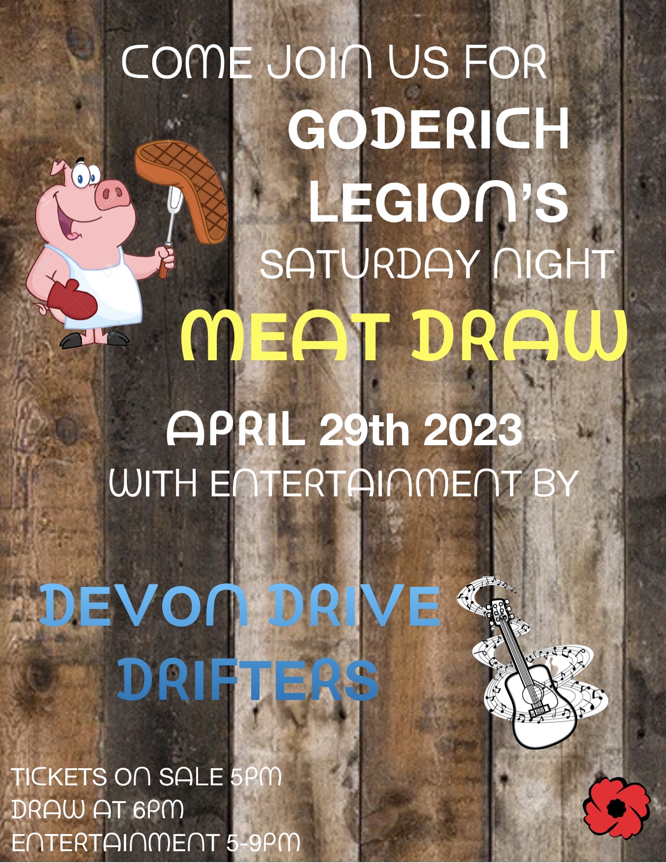 Meat Draw – April 29, 2023